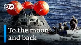 NASAs Artemis 1 Orion space capsule splashes down in Pacific | DW News