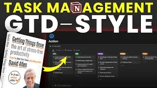 How I Manage My Tasks in Notion (GTD-Style)? Ft. Todoist