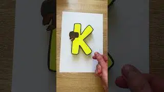 Spanish Paper Alphabet Lore PAINT TRANSFORM 