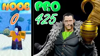 Starting Over as Crocodile with Suna in GPO | Noob to Pro Level 0 to Max 425 Grand piece online