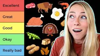 I Ranked the 30 BEST High Protein Foods For Weight Loss [Tier List]