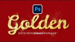 Como hacer efecto de texto dorado en photoshop