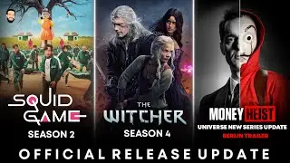 Squid Game Season 2 | Money Heist : Berlin Trailer | The Witcher Season 4 | Release Date