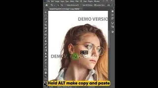 Remove watermarks in Photoshop 