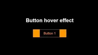 button hover effect html css