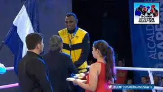 7a) Ceremonia de Medallas - 91kg - Boxeo - Barranquilla 2018
