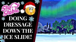 CLUB DRESSAGE Going Down ICE! 🥶 | Star Stable | Quinn Ponylord