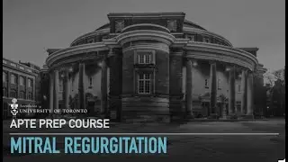TGH APTE - Mitral Regurgitation, Bilal Ansari