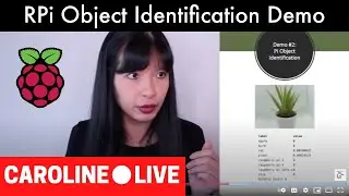 Raspberry Pi Object Identification Demo & Pico Temp / Humidity Sensor: CarolineLIVE Ep 34