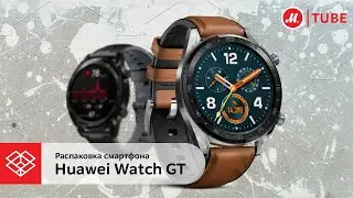 Распаковка смарт-часов Huawei Watch GT