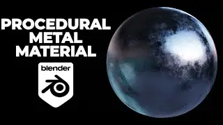 Metal material in Blender