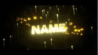 GOLDEN INTRO TEMPLATE ~ by RetosArtz | ONLY BLENDER (#4)