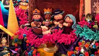 Загляните в Чудесный Мир: Очарование Выставки Nativity Scene. Сцена Рождества.