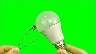 You will be Amazed at What a Safety Pin Does to a Led Bulb.
