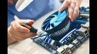 How to repair pc / cpu fan with some easy steps...How to remove noise from cpu/pc fan