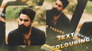 Text coloring alight motion preset | Gradient Text Effect Tutorial | for beginners