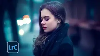 How to Make Winter Effect in Lightroom Blue Tone - Lightroom Classic Tutorial