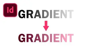 How to Change Color of Gradient In Adobe InDesign