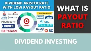 Dividend aristocrats with very low payout ratio (below 30%)