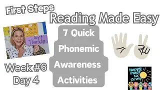 Reading Made Easy-Fast Activities That Build Skills @happyplacetogrow