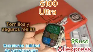 Smartwatch S100 ultra, un gran calidad precio.