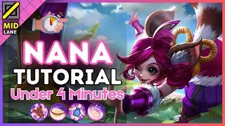 4-Minute Nana Tutorial in the Mid Lane || (MLBB S35) 2025