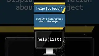 Demystifying Python's help() Function #pythonic #coding #phython #pythonprogramming #css #python