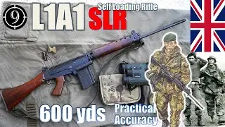 L1A1 🇬🇧 SLR [British FN FAL - Iron Sights] to 600yds (Feat. Bloke on the Range) Practical Accuracy