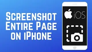 How to Screenshot an Entire Webpage on iPhone