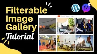 Create Filterable Gallery with Elementor pro in WordPress | Essential Addons Free | Tutorial 2022