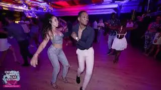 Jose Diaz & Menna Hesham - salsa social dancing - Croatian Summer Salsa Festival 2022