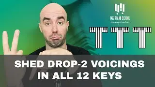 Shed These Drop-2 Diminished Voicings in all 12 Keys - TTT #16