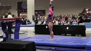 Sophia Pujols Vault 9.65 DP Nationals 2023 Wildfire Gymnast Level 10