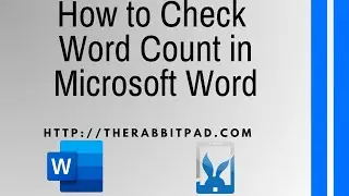 How to Check Word Count in Microsoft Word