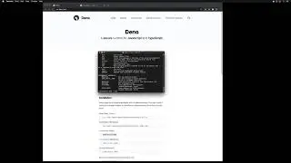 b003   Installing Deno and Denon on Mac