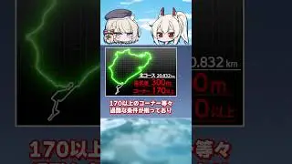 ニュルブルクリンクのコースの特徴とは？【ニーミ先生と学ぶニュル24h】#sti #アズールレーン #アズレン #ゆっくり解説 #nbr