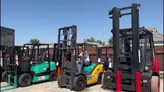 Вилочный погрузчик Коматсу 2,5 тонны дизель, механика, высота подбема 3 м