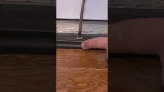 How to Adjust Your Door Threshold #shorts #homerepair #thefixer