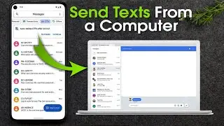 How to Send Text Messages From a Computer with Any Android Phone (Samsung, Motorola, LG, OnePlus)