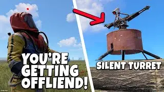 Trapping My Neighbour With Rusts Most ANNOYING Turret Trap!