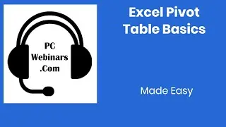 Pivot Tables 2020   the basics - Learn the basics of Microsoft Excel Pivot Tables - Office 365