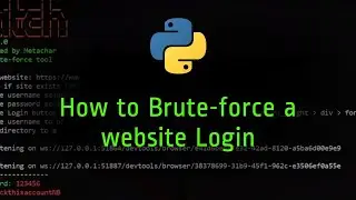 Website Bruteforcer using Python Requests [Ethical Hacking]