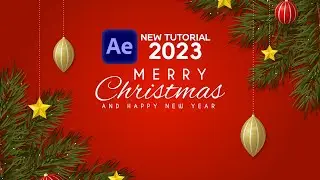 Merry Christmas After Effects Tutorial 2023