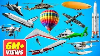 Types of Air Vehicles| Air Transportation|Helicopter| 