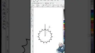 Spider Web Design in Coreldraw #coreldraw #3d #graphicdesign #spiderman #shortsvideo #viral #art