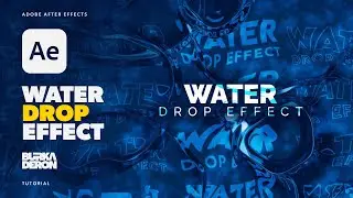 Water Drop Effect Tutorial in Adobe After Effects No Plugins