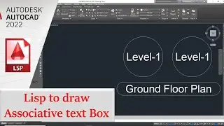 Lisp to draw Associative Box around text in AutoCAD