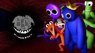 DOORS Rush VS Rainbow Friends 🎶 (FNF No Time but Rainbow Friends Characters Sing It)