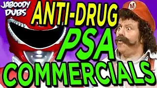 Power Ranger Anti-Drug PSA Commercial Dubs