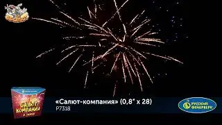 Фейерверк Р7318 Салют-компания (0,8 х 28)